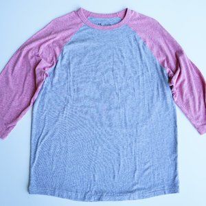 UA HeatGear 3/4 Length Sleeve Baseball T-shirt